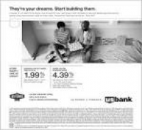 re your dreams. Start building them, U.S. Bank